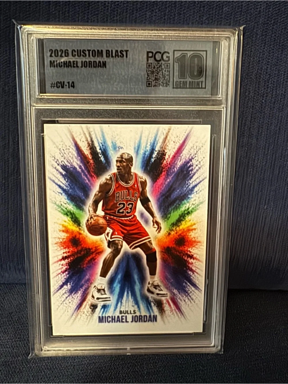 Michael Jordan - 2026 Custom Blast #CV-14 PCG 10 Gem Mint